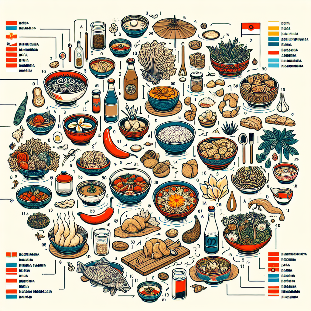 Keberagaman dan Keunikan Makanan Tradisional dari 38 Provinsi di Indonesia