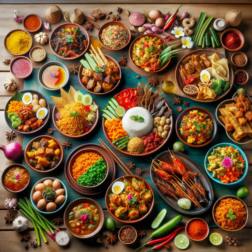 Keanekaragaman Rasa Makanan Tradisional Khas Indonesia Membuat Dunia